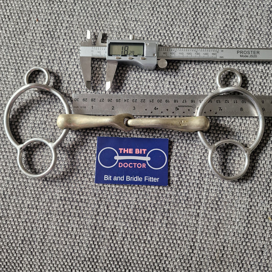 5.75" sprenger kk jointed demi anky style universal gag Bit B991