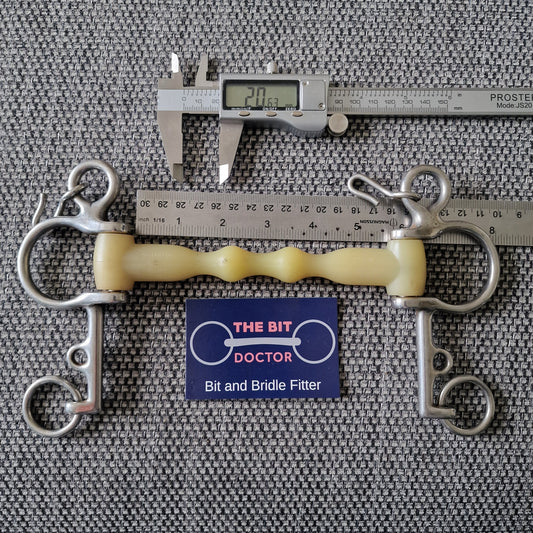 5.5" happy mouth mullen pelham bit B327