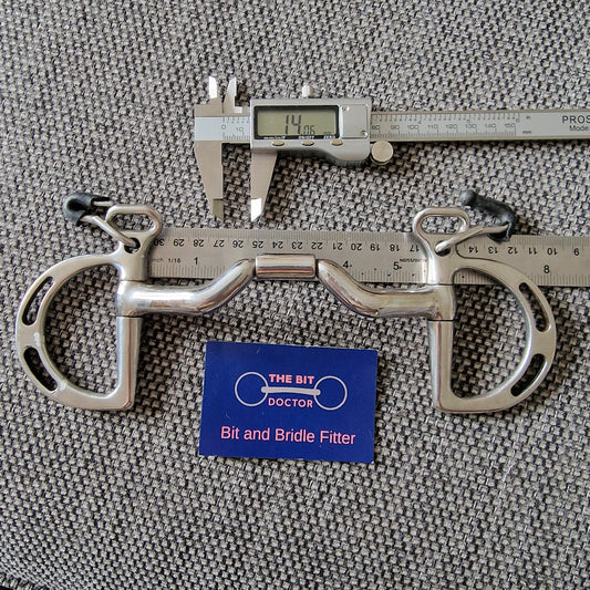 5.5" Metalab ported barrel kimblewick bit B462