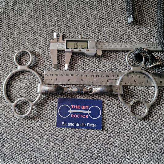 5.5" bombers elliptical lozenge 2.5 universal gag bit B888