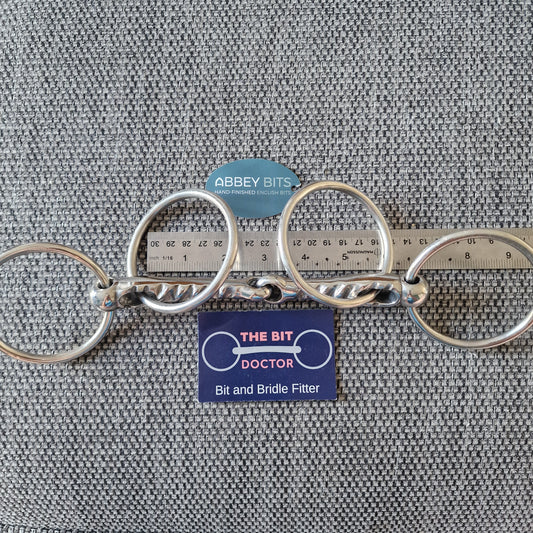 5.5" new Abbey custom cornish scorrier snaffle Bit B1285
