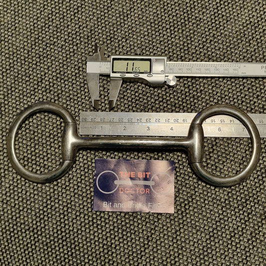 4.5" mullen eggbutt snaffle bit B1219