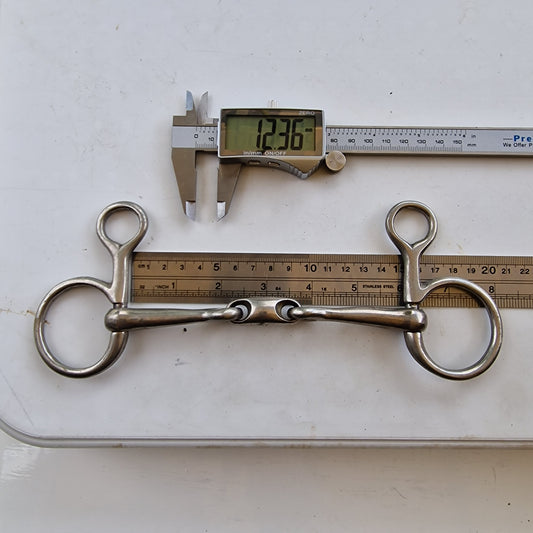 6" john dewsby kangaroo hanging cheek lozenge snaffle bit B1105