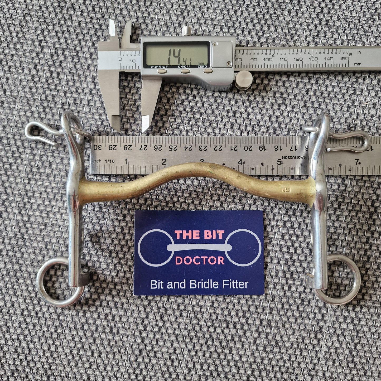 5.5" neue schule slimma short shank weymouth bit B308
