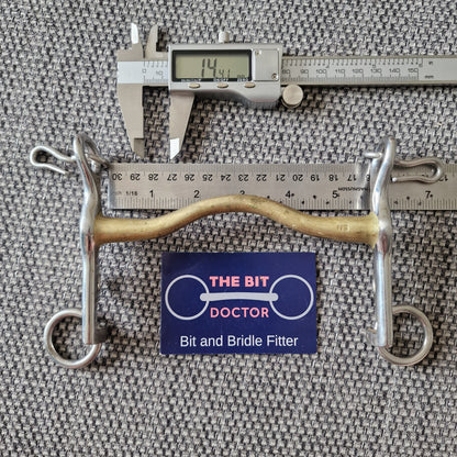 5.5" neue schule slimma short shank weymouth bit B308