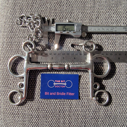 5" KY rotary doubler link pelham Bit B1567