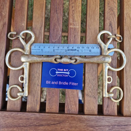 5.75" sprenger kk ultra lozenge pelham bit B659