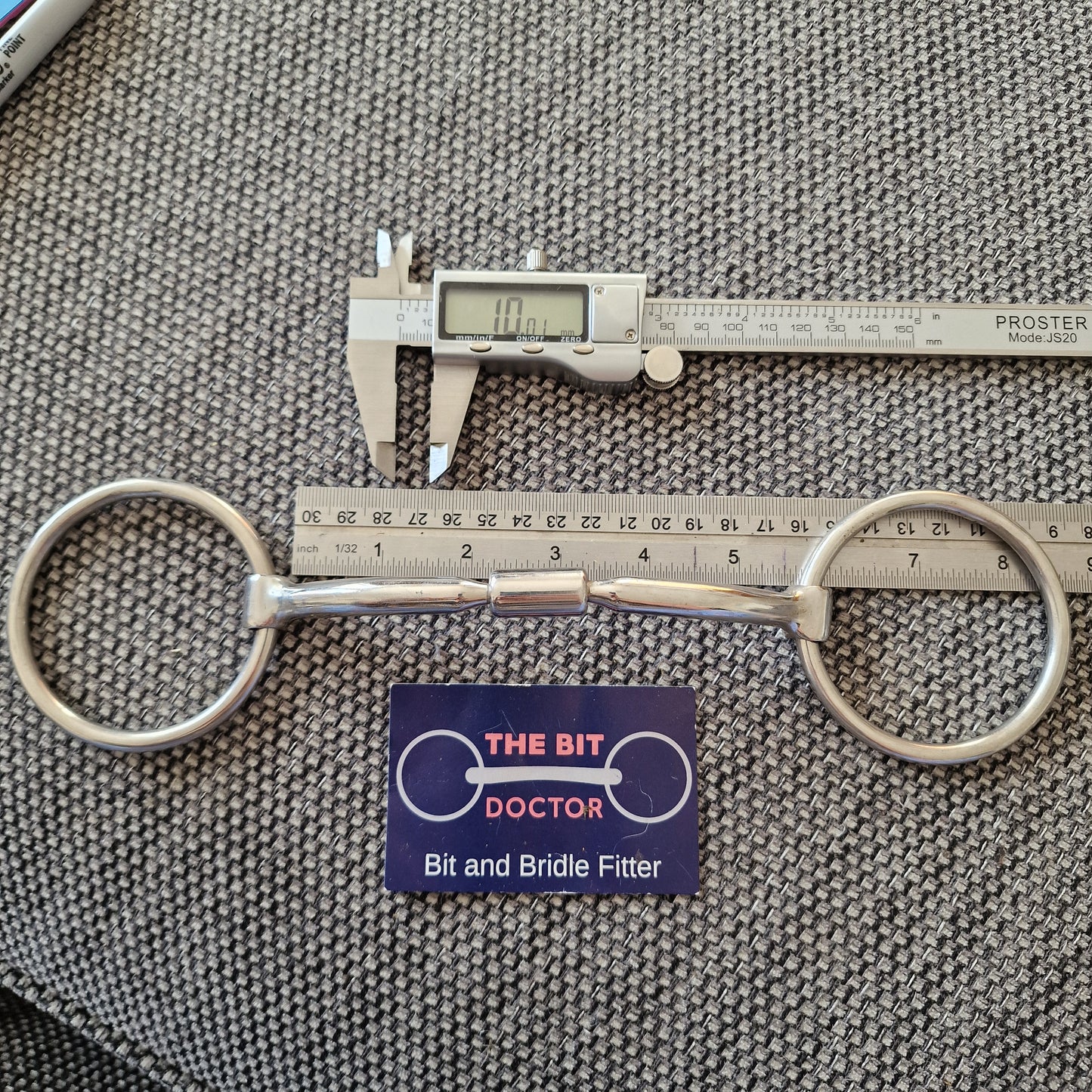 5.5" expert bits loose ring comfort barrel snaffle bit B1259