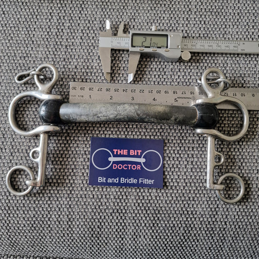 5.5" nylon mullen pelham bit B633