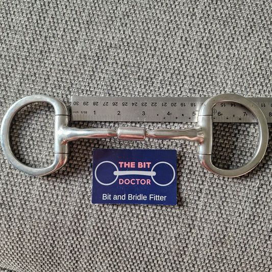 5" expert bits comfy barrel eggbutt snaffle bit B222