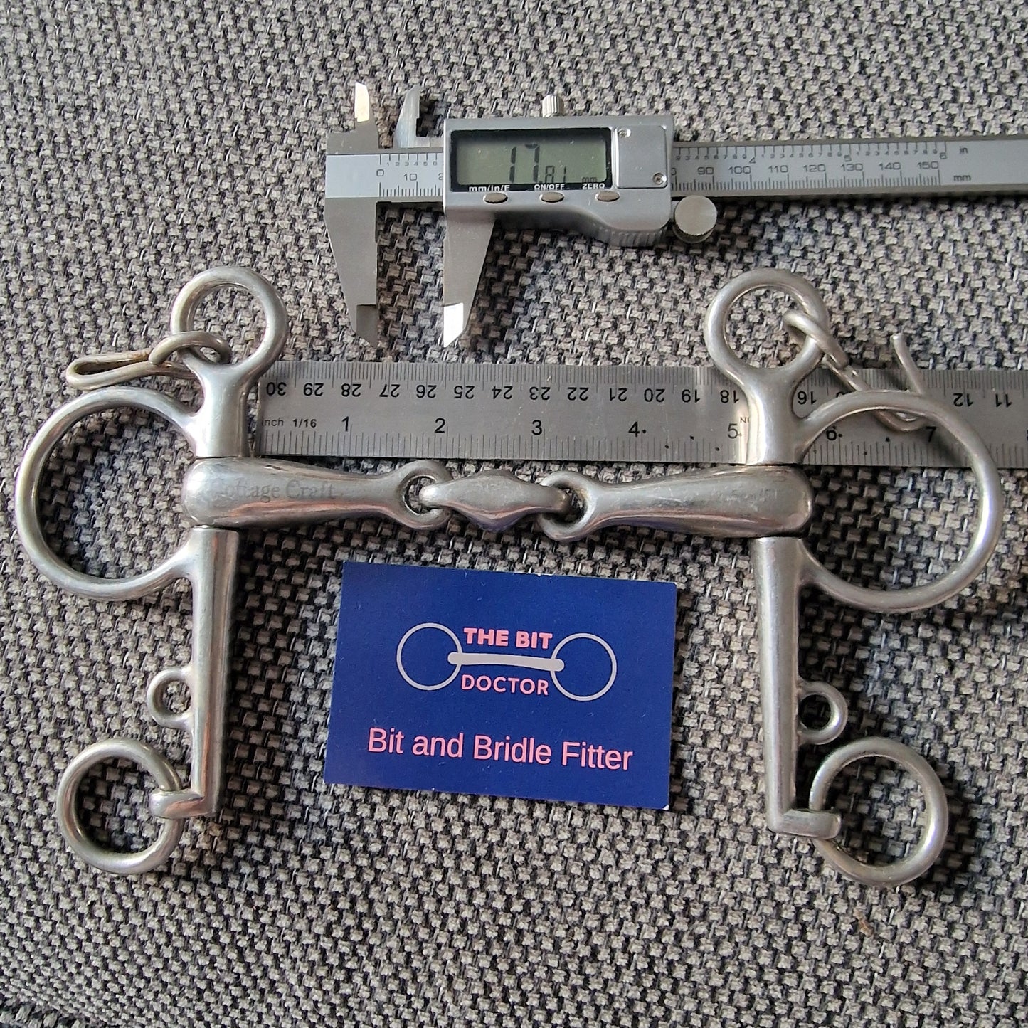 5" lozenge pelham Bit B1328