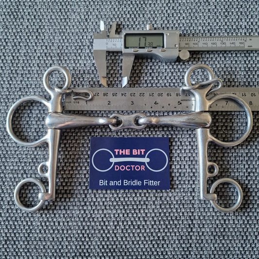 5.5" french link pelham Bit B1553