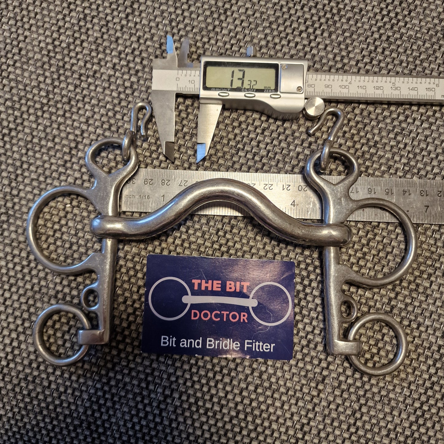 4.5" Abbey custom ported hartwell pelham bit B854