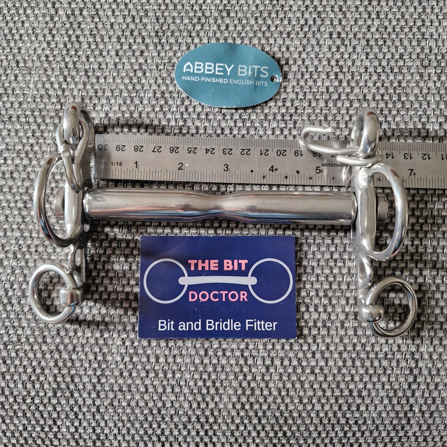 5.5" new abbey custom banbury baby pelham bit B916