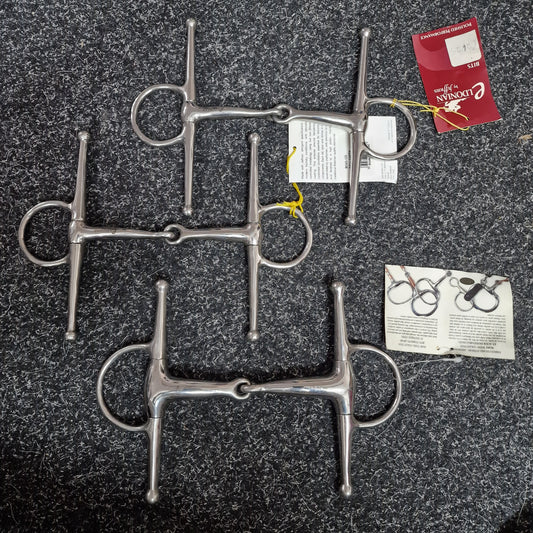 Clearance New Full cheek jointed snaffle bit