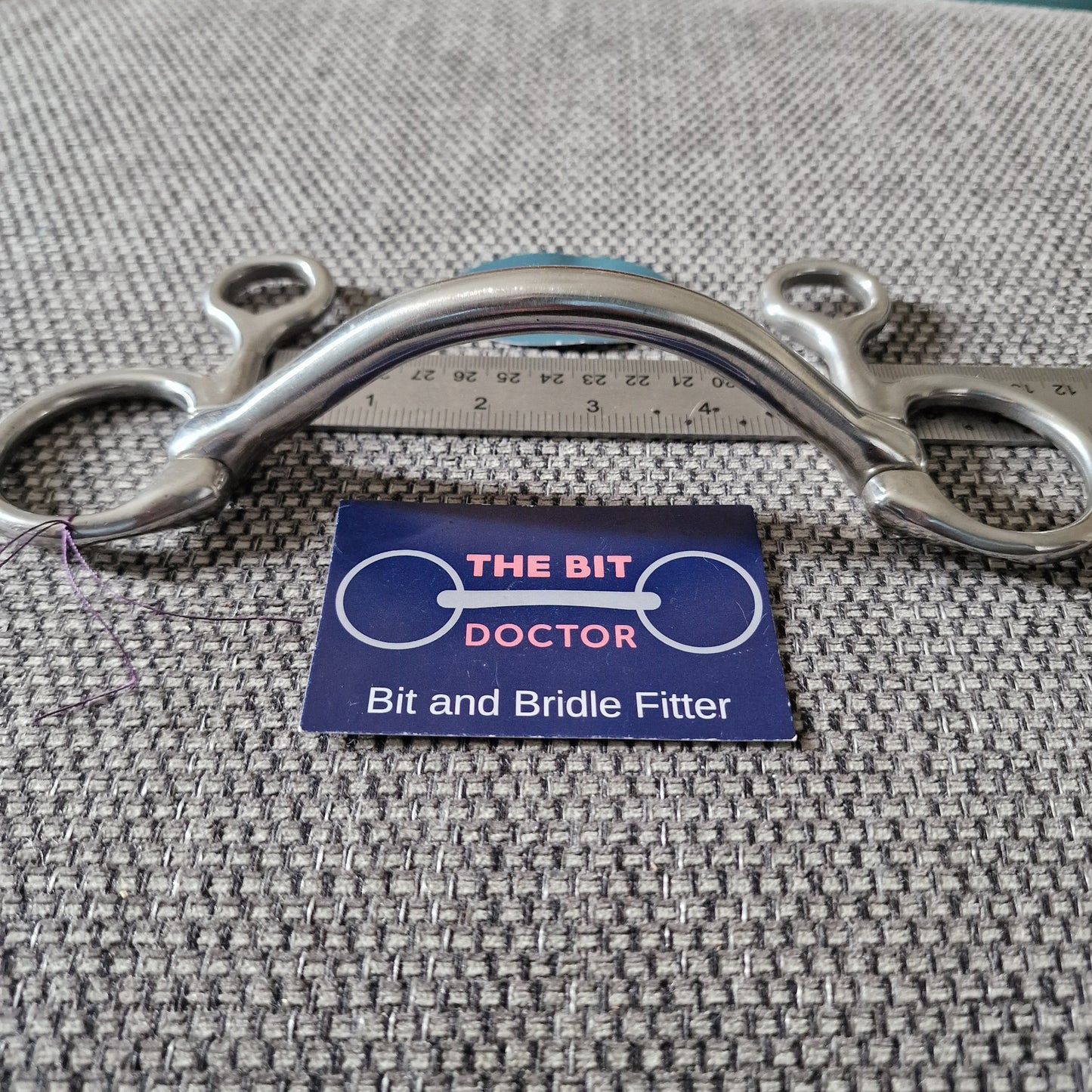 5" new abbey custom informed designs symmetry Hanging Cheek Mullen snaffle bit B706