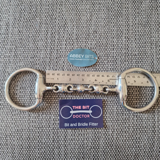 5.5" new abbey custom waterford eggbutt snaffle Bit B1501