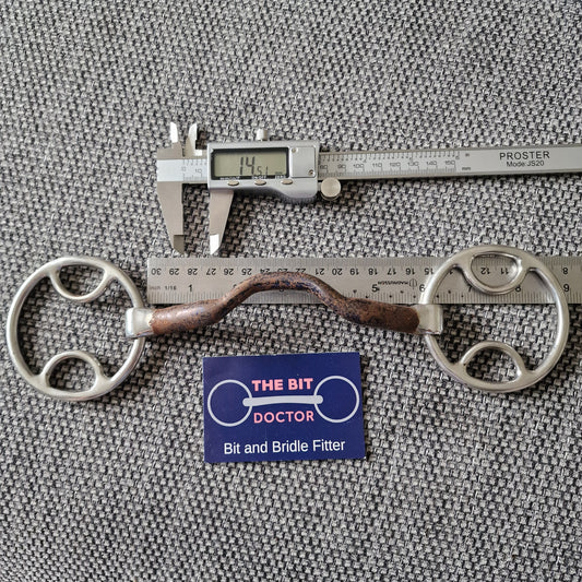 5.75" Expert bits Blu Sweet iron ported bevel Bit B325