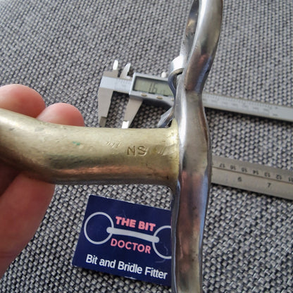 5.25" Neue Schule ported Weymouth Bit - older style B992