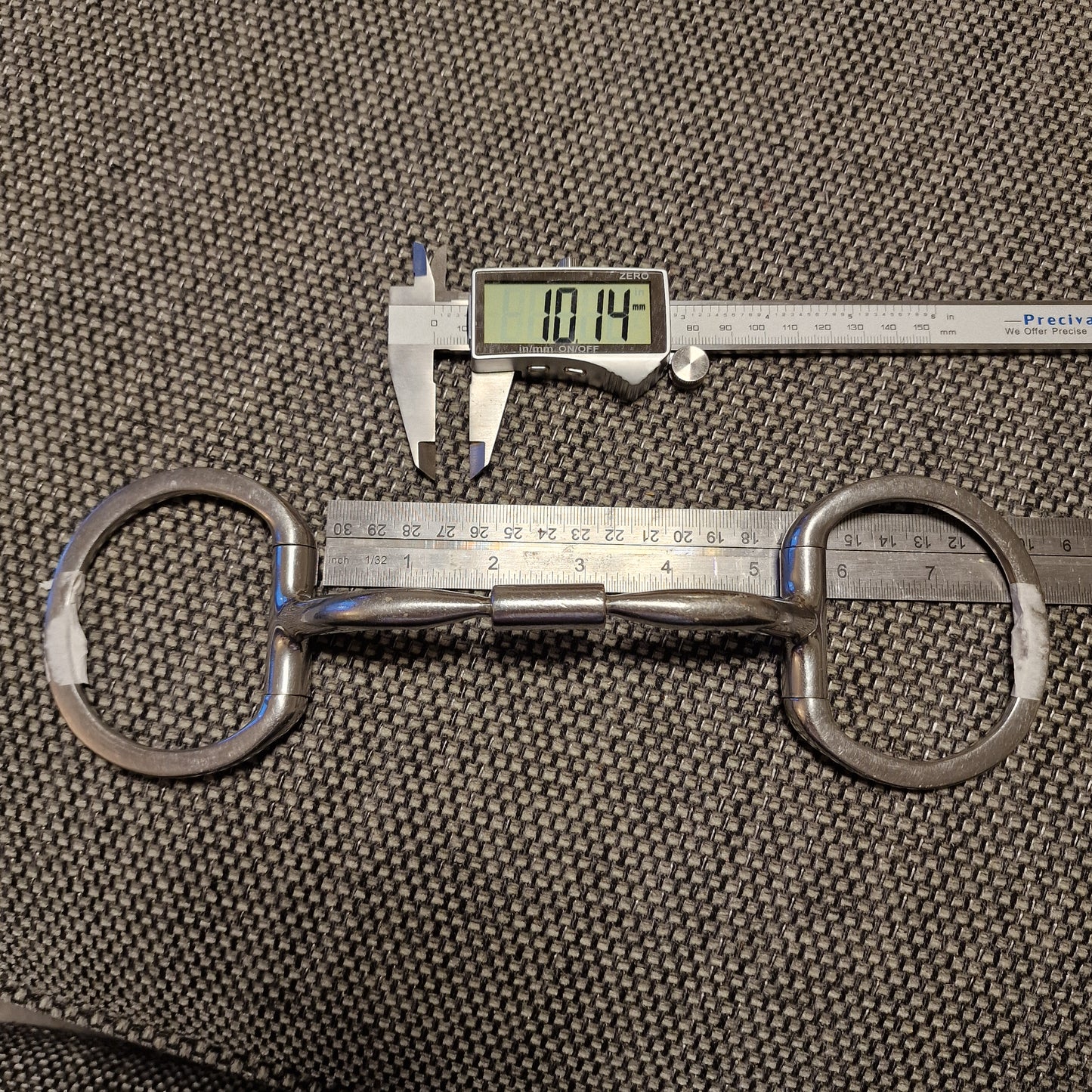 5" Myler MB01 eggbutt Snaffle bit B710