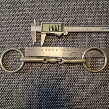 5.75" sprenger KK lozenge loose ring bradoon snaffle Bit B1322