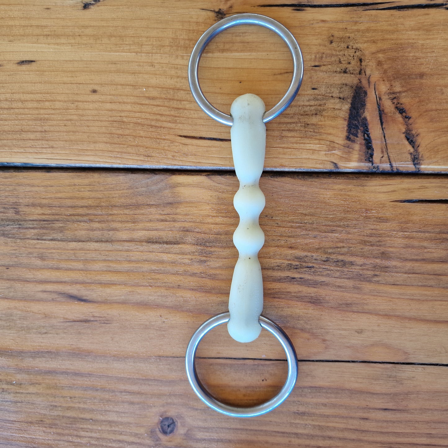 4" happy mouth mullen loose ring snaffle Bit B1857