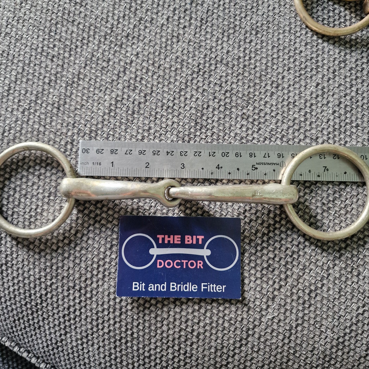 5.5" sprenger kk conrad demi anky style jointed loose ring snaffle Bit B1798