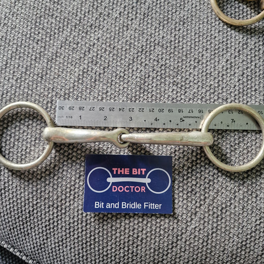 5.5" sprenger kk conrad demi anky style jointed loose ring snaffle Bit B1798