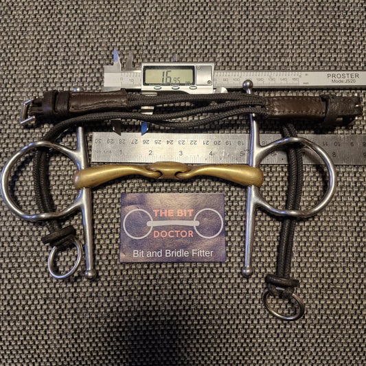 Small 5" neue schule turtle top nelson gag with stubben cheeks bit B1064