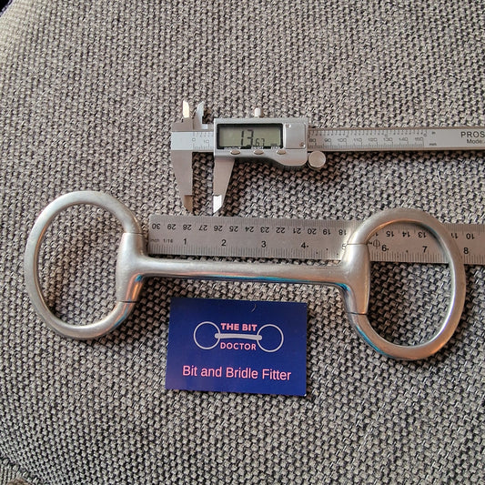 4.75" eggbutt mullen snaffle Bit B1356