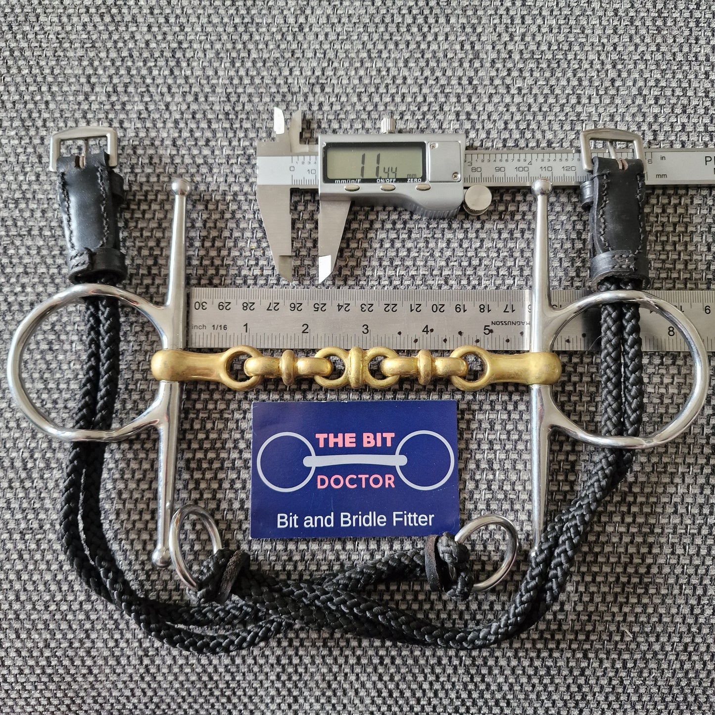 5.5" Neue Schule waterford nelson gag bit B953