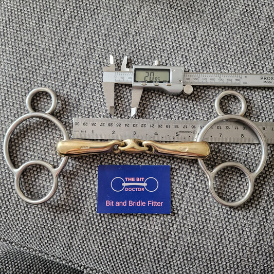 5.75" sprenger kk ultra lozenge 2-ring universal gag Bit B1631