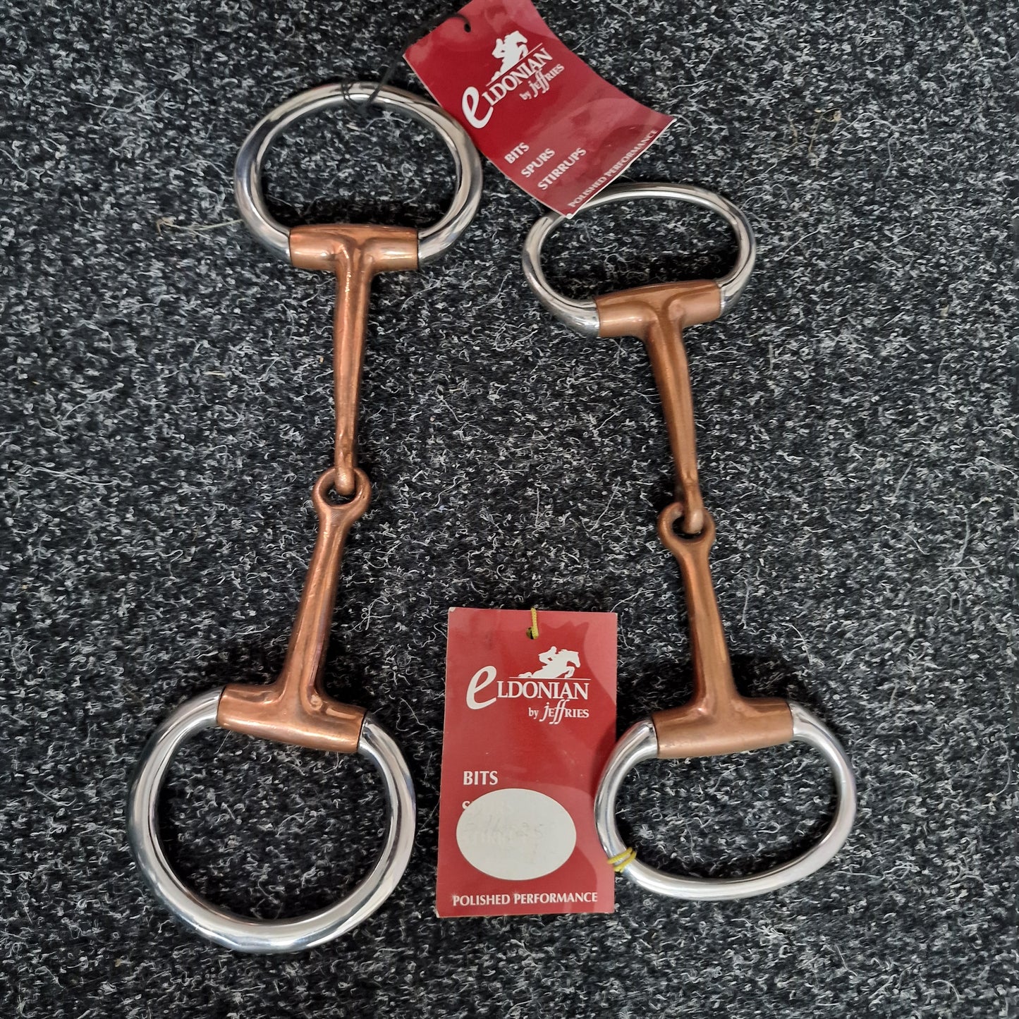 Clearance New copper jointed eggbutt snaffle bit