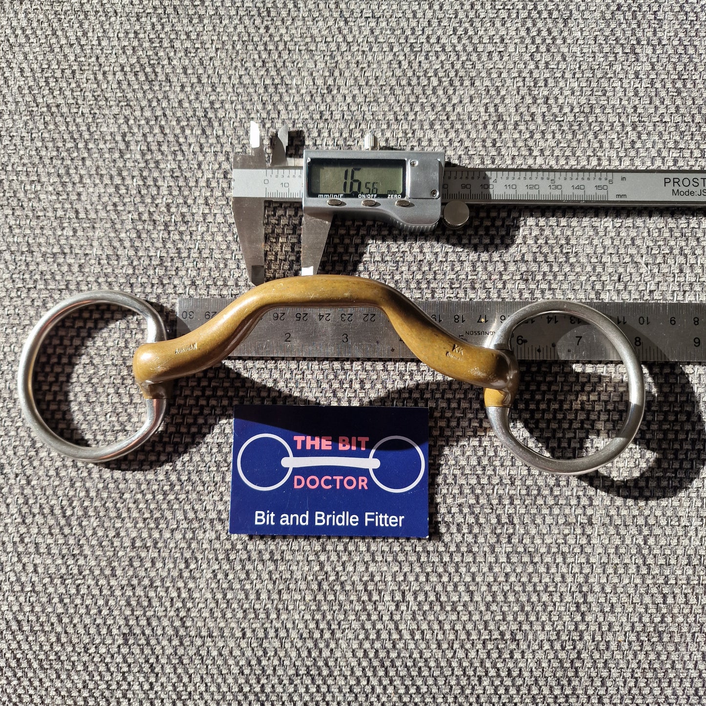 5.25" New Sprenger KK schooling correction eggbutt snaffle bit B242
