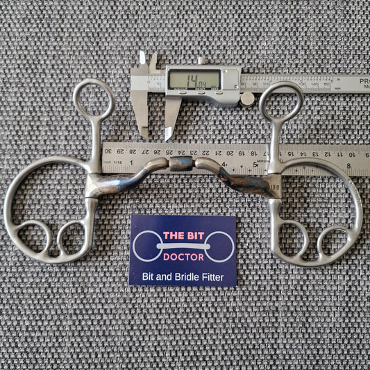 5" 5.25" 130mm bombers ported barrel kimblewick Bit B1644