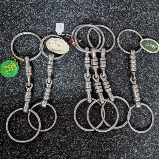 Clearance New Loose ring cherry roller Snaffle Bit