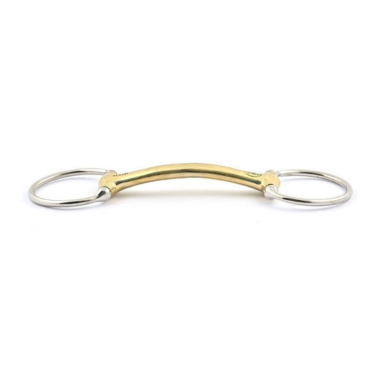 Jump'in Copper Mullen Eggbutt Snaffle Bit