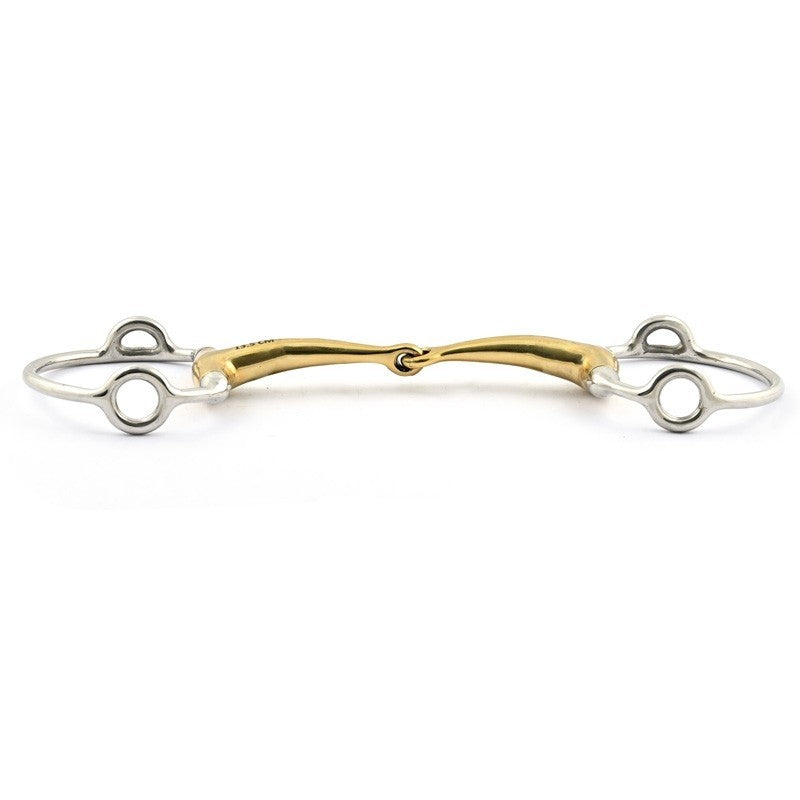 Jump'in Copper Jointed Cheltenham Gag Bit
