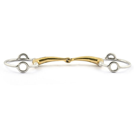 Jump'in Copper Jointed Cheltenham Gag Bit
