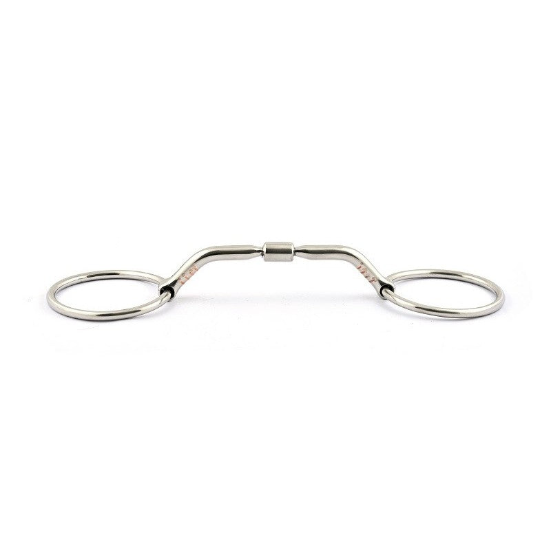 Jump'in Mullen Barrel Loose Ring Snaffle Bit