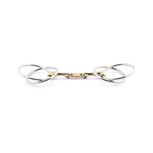 Jump'in Copper Slow Twisted Dr Bristol Wilson Snaffle Bit