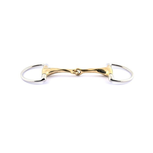 Jump'in Copper Slow Twisted Eggbutt Snaffle Bit