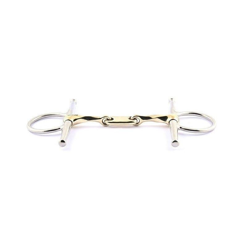 Jump'in Copper Slow Twisted Dr Bristol  Full Cheek Snaffle Bit