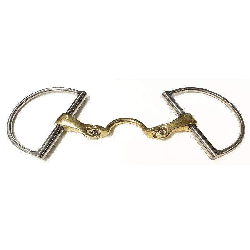 Jump'in Copper Segundo D-Ring Snaffle Bit