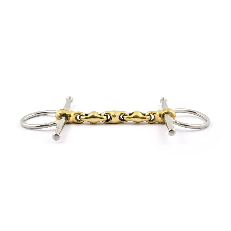 Jump'in Copper Waterford Full Cheek Snaffle Bit