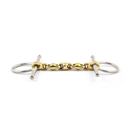 Jump'in Copper Waterford Full Cheek Snaffle Bit