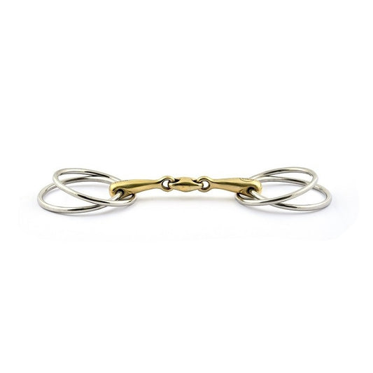 Jump'in Copper Lozenge Wilson Snaffle Bit