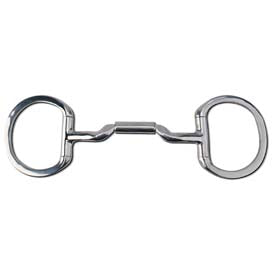 Myler MB06 Eggbutt Low port comfort snaffle bit. dressage legal