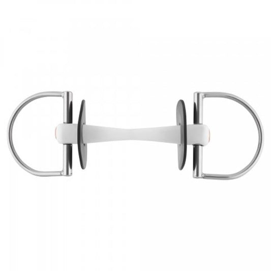 Nathe D-ring Flexi-Mullen snaffle bit