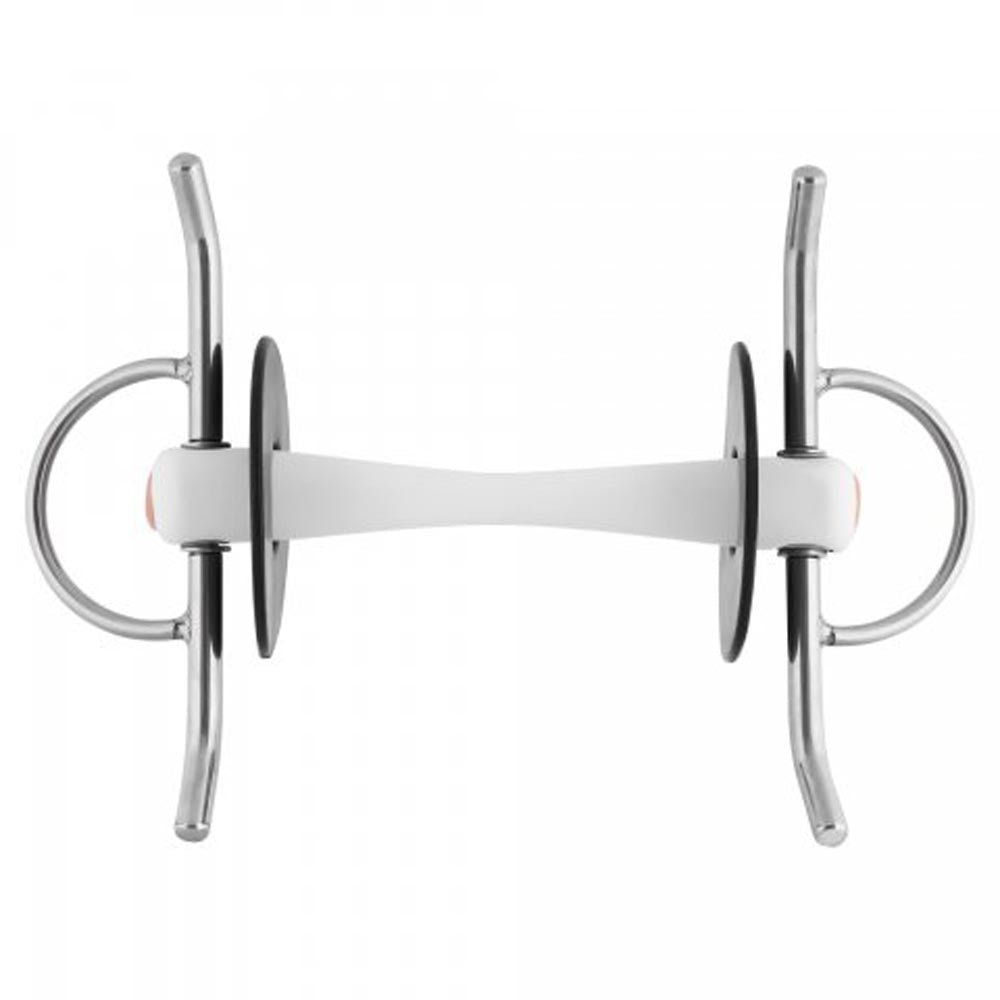 Nathe flexi-mullen full cheek snaffle bit